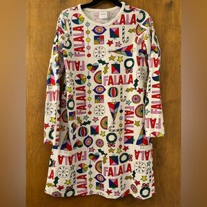 Hanna Andersson Festive Multicolor Kids Dress